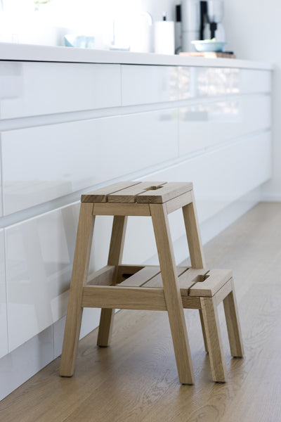 Dania Step Ladder By Skagerak, showing dania step ladder in live shot.