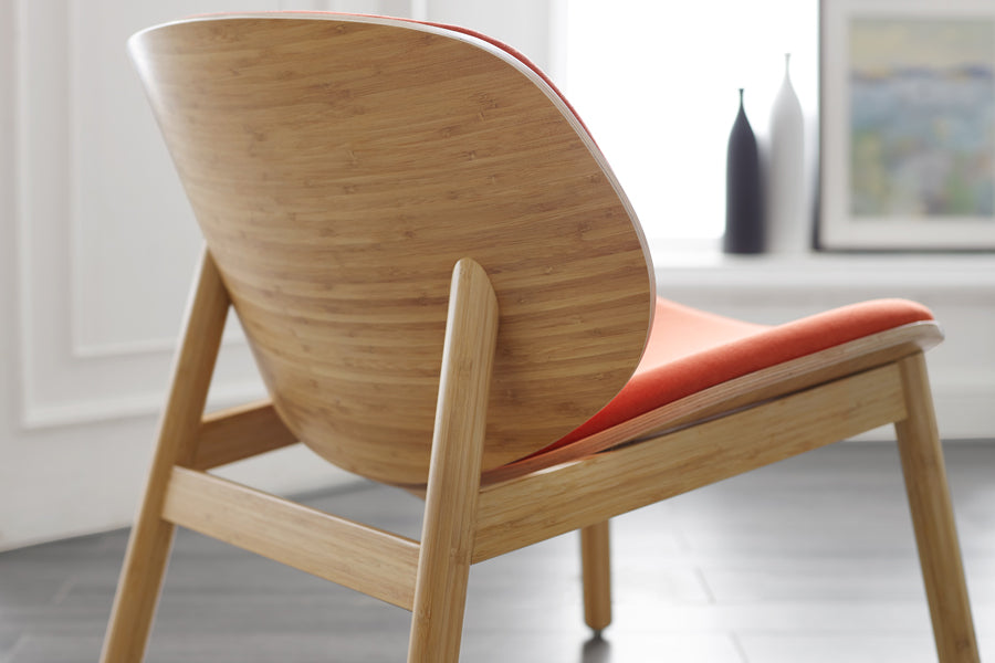 Danica Lounge Chair by Greenington, showing danica lounge chair in live shot.