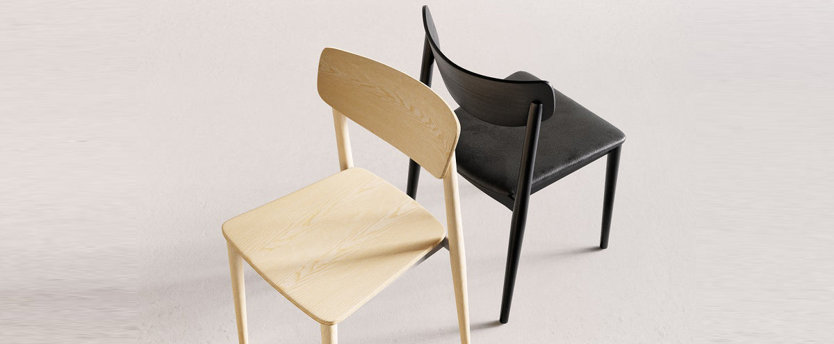Dante Chair by B&T, showing dante chair in live shot.