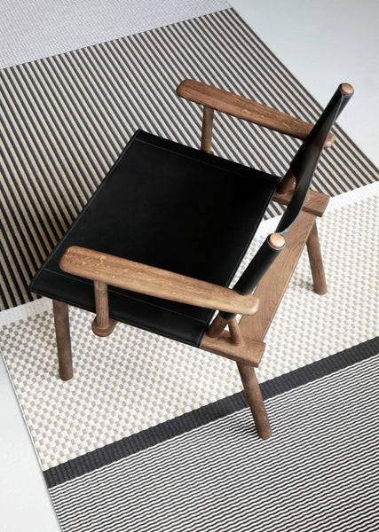 December Lounge Armchair by Nikari, showing december lounge armchair in live shot.