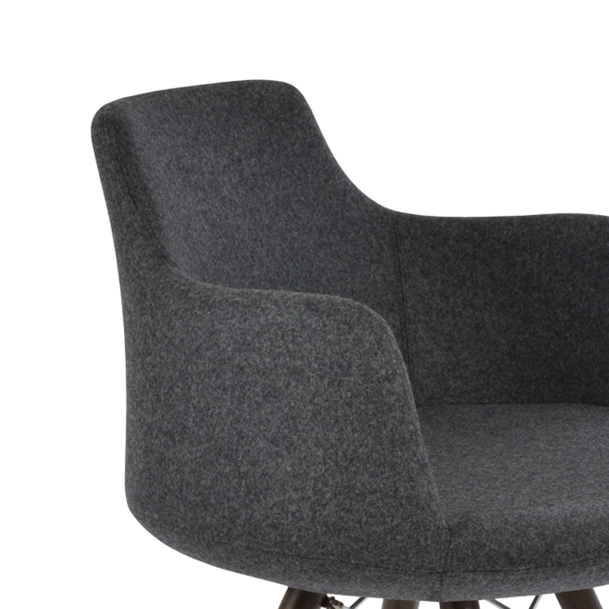 Dervish MW Bar Stool by SohoConcept, showing closeup view of mw bar stool.