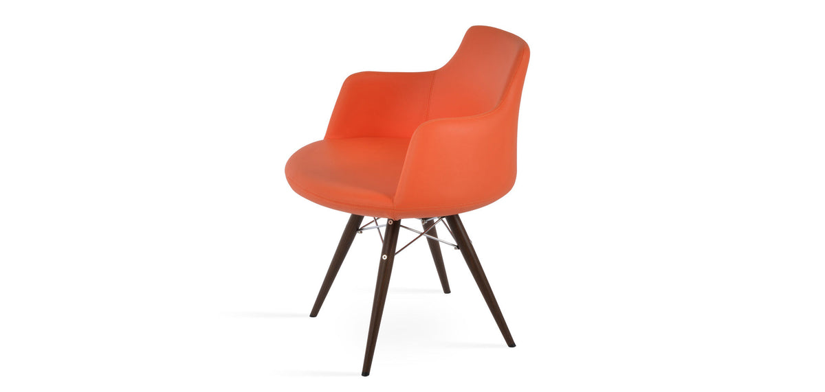 Dervish MW Dining Chair by SohoConcept, showing angle of mw dining chair.