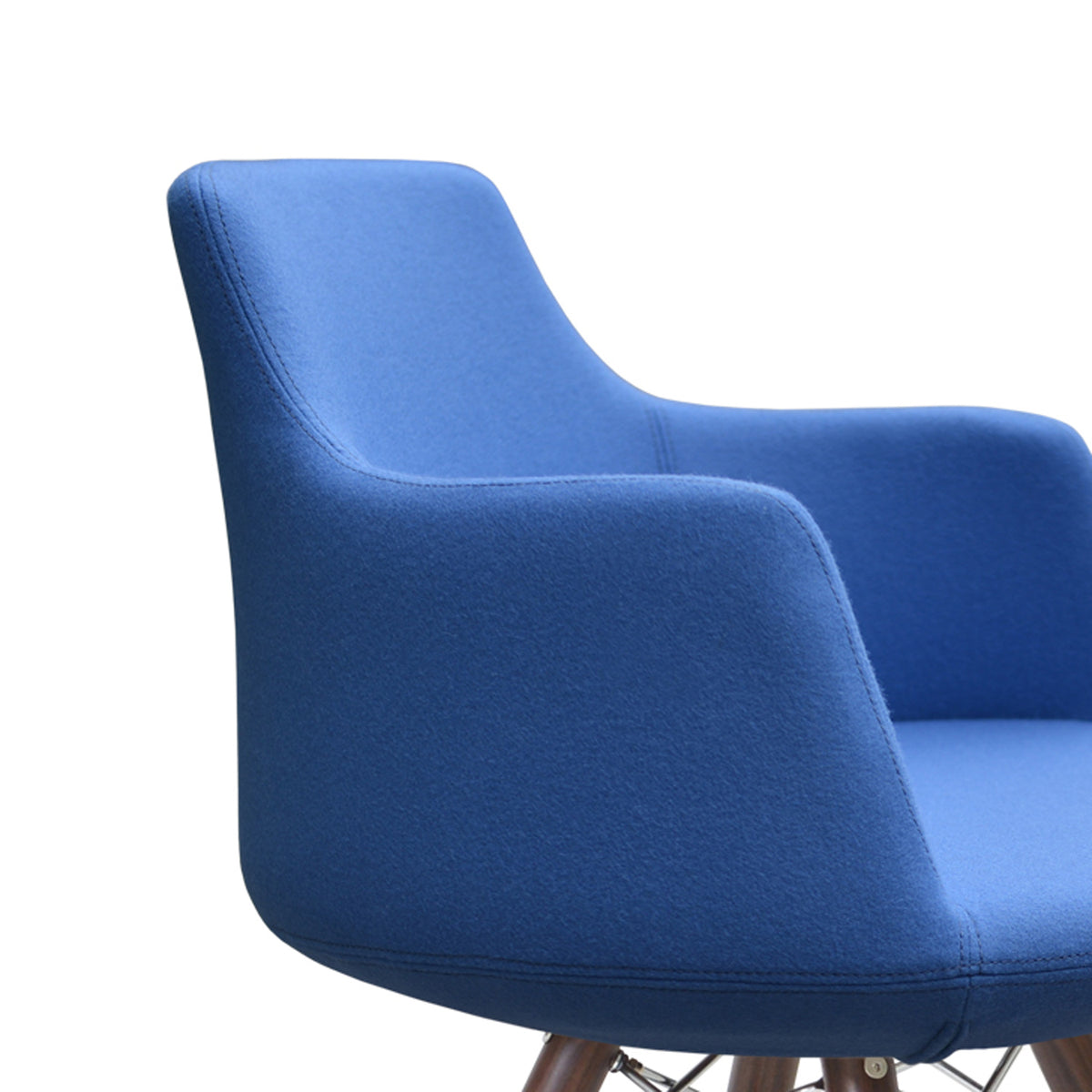 Dervish MW Dining Chair by SohoConcept, showing closeup of mw dining chair.
