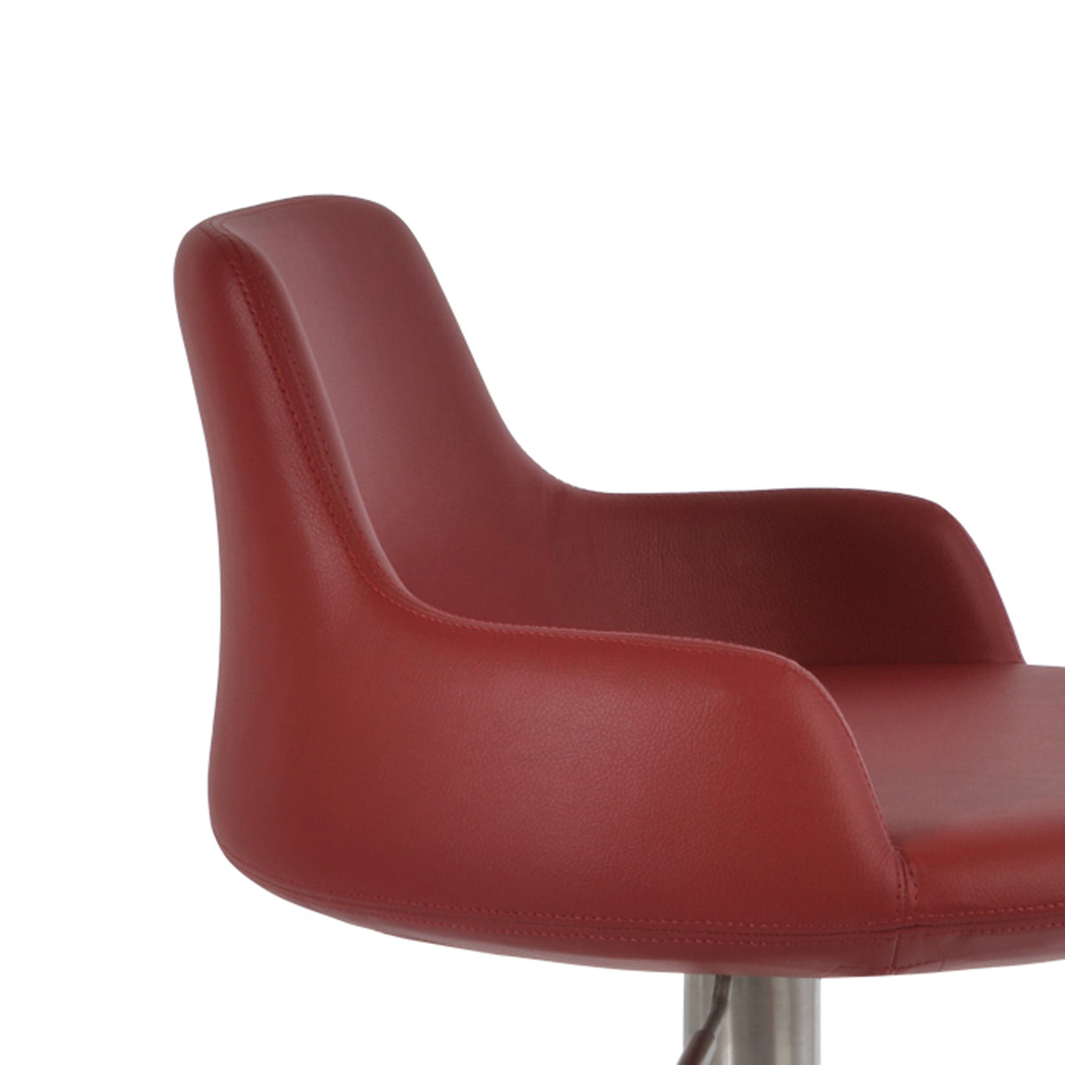 Dervish Piston Stool by SohoConcept, showing closeup view of piston stool.