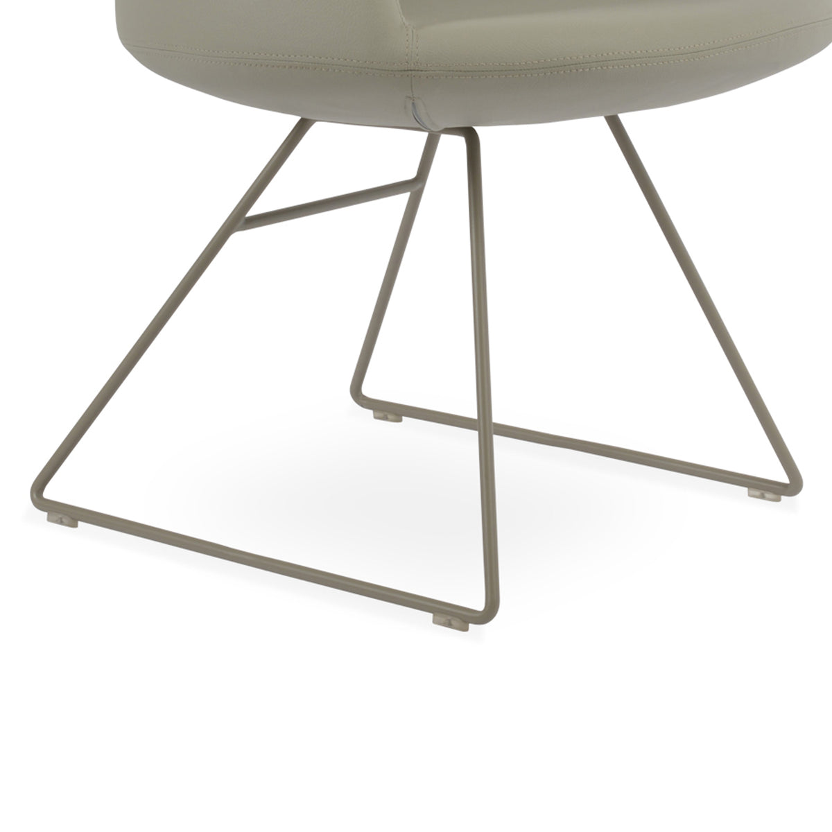 Dervish Wire Chair by SohoConcept, showing closeup view of wire chair.