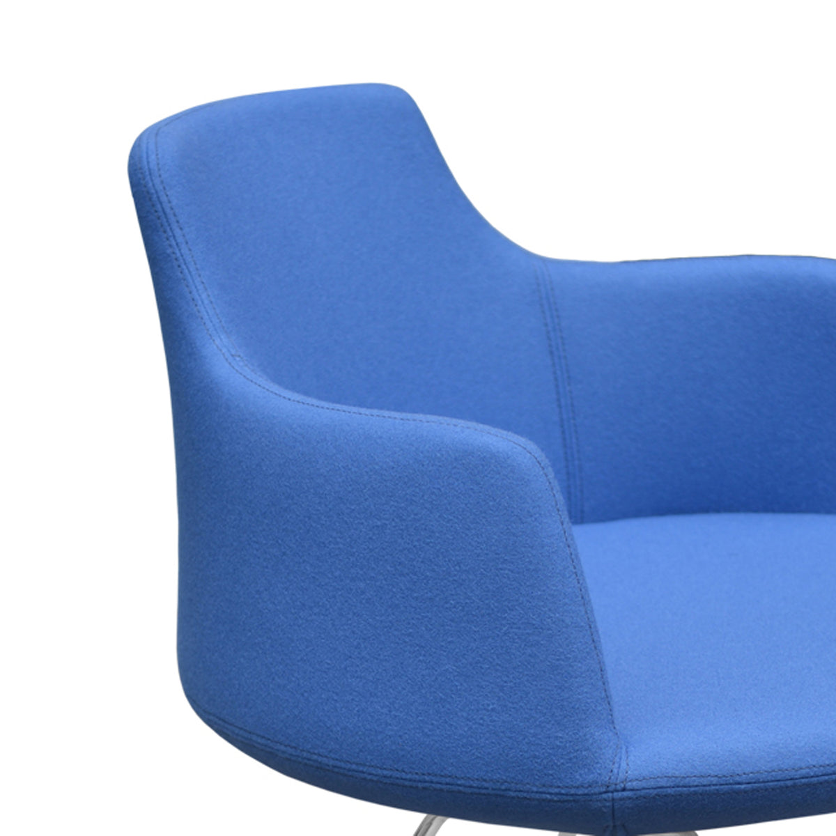 Dervish Wire Chair by SohoConcept, showing closeup view of wire chair.