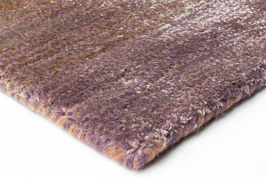 Desert 199.001.700 Hand Loomed Rug by Ligne Pure, showing close up view of desert hand loomed rug.