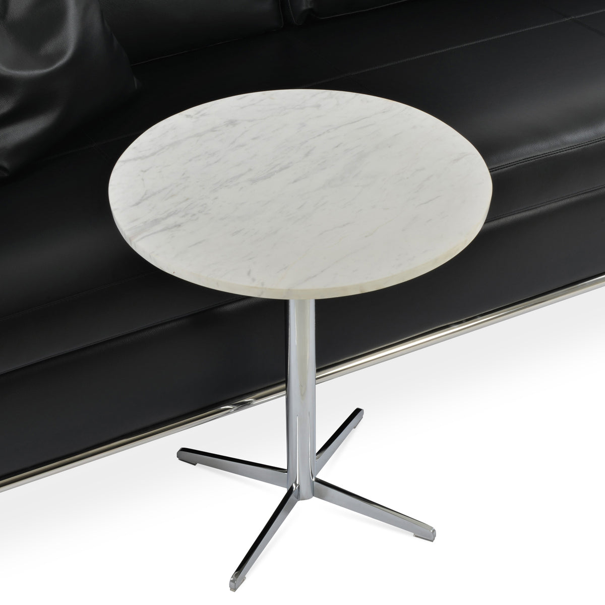 Diana End Table by SohoConcept, showing closeup view of diana end table.