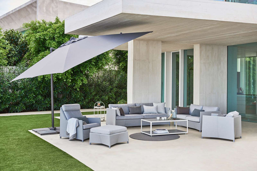 Divine Scatter Cushion by Cane-Line, showing divine scatter cushions in live shot.