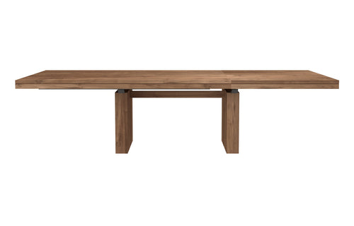 Double Extendable Dining Table by Ethnicraft - Teak Wood.