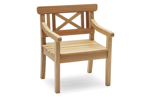 Drachmann Teak Chair by Skagerak - No Textile Cushion/Teak.