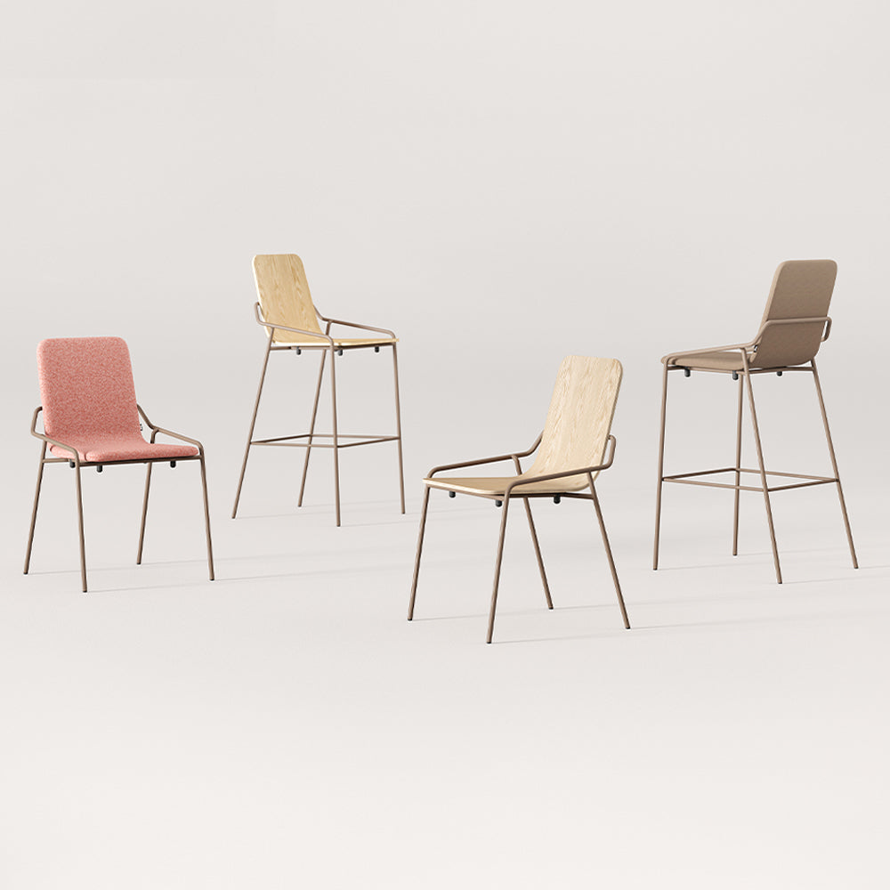Dupont Stools by B&T, showing dupont stools in live shot.