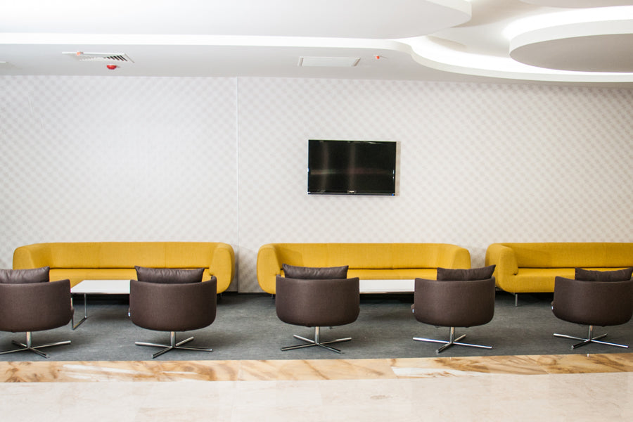 Durgu Metal Sofa by B&T, showing durga metal sofas in live shot.
