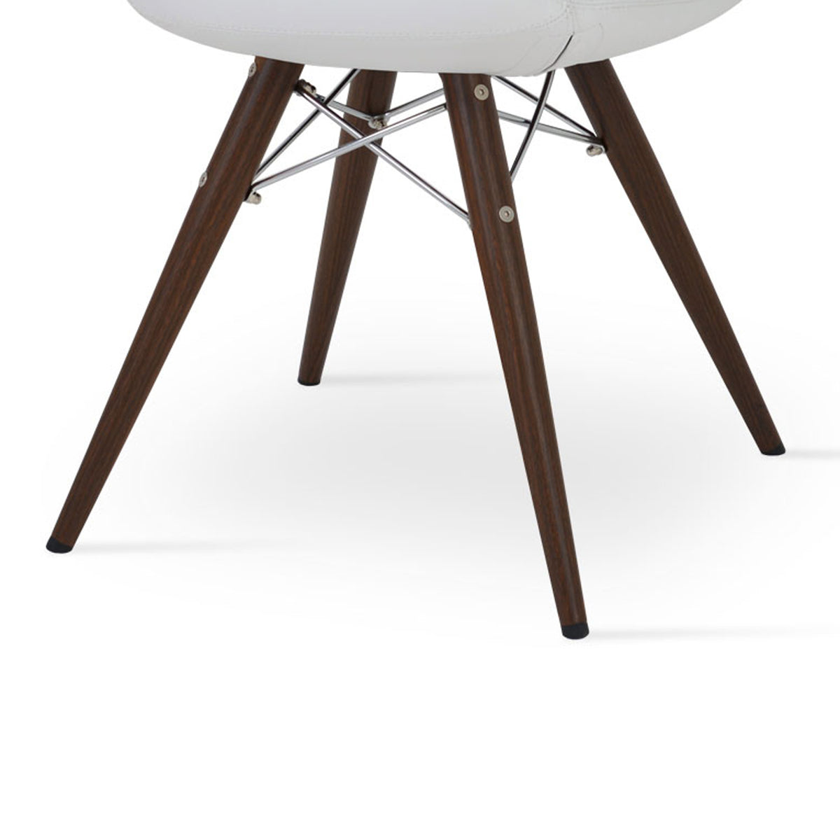 Eiffel Arm MW Dining Chair by SohoConcept, showing closeup view of arm mw dining chair.