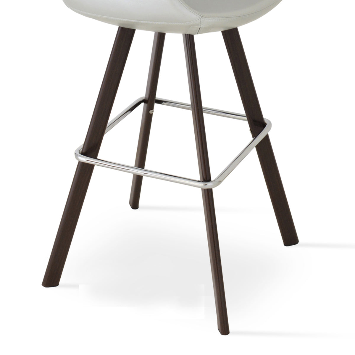 Eiffel Arm Sword Stool by SohoConcept, showing closeup view of eiffel arm sword stool.