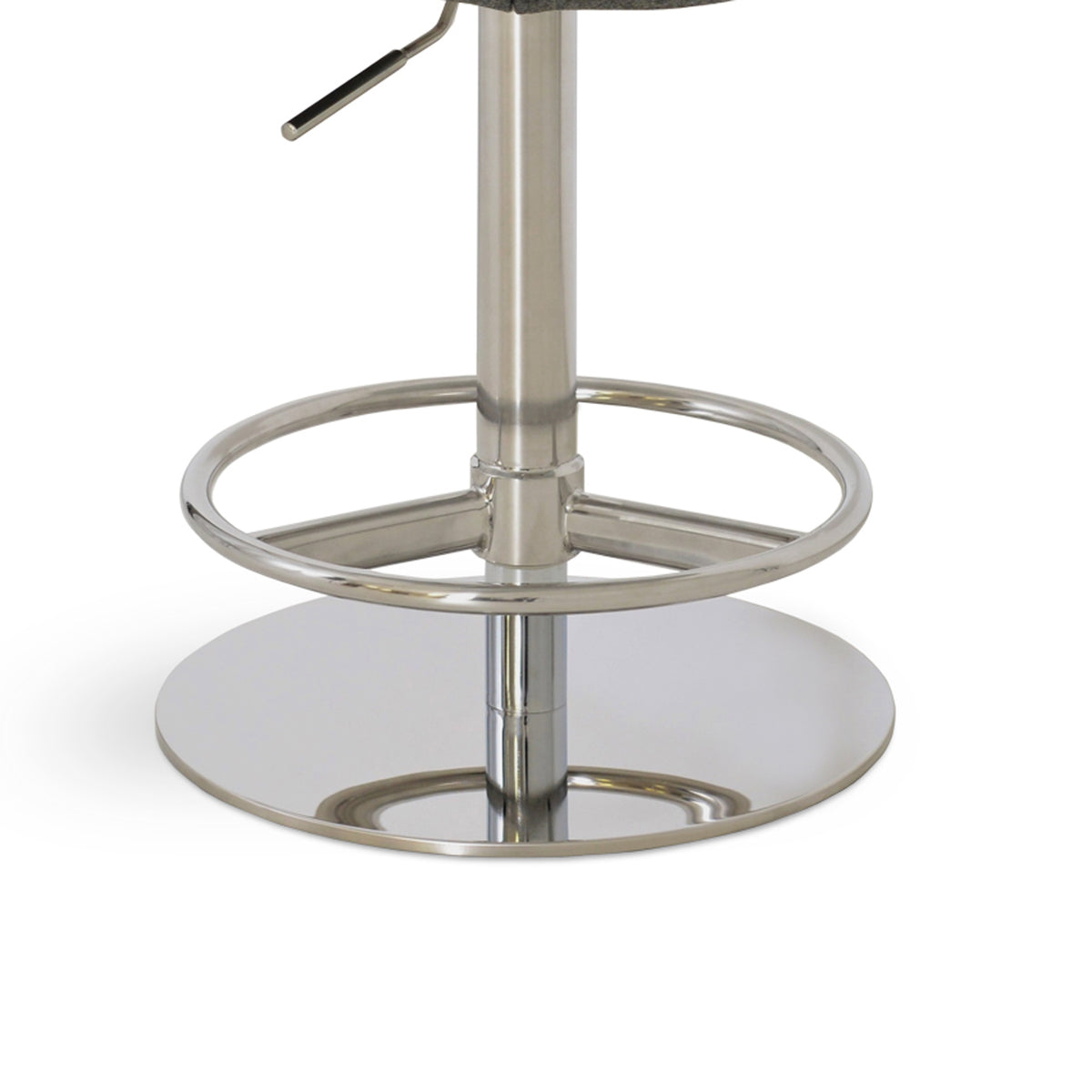 Eiffel Piston Full Footrest Stool
 by SohoConcept, showing closeup view of piston stool.