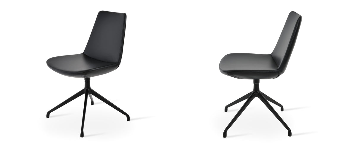 Eiffel Spider Swivel Chair by SohoConcept, showing two spider swivel chairs together.