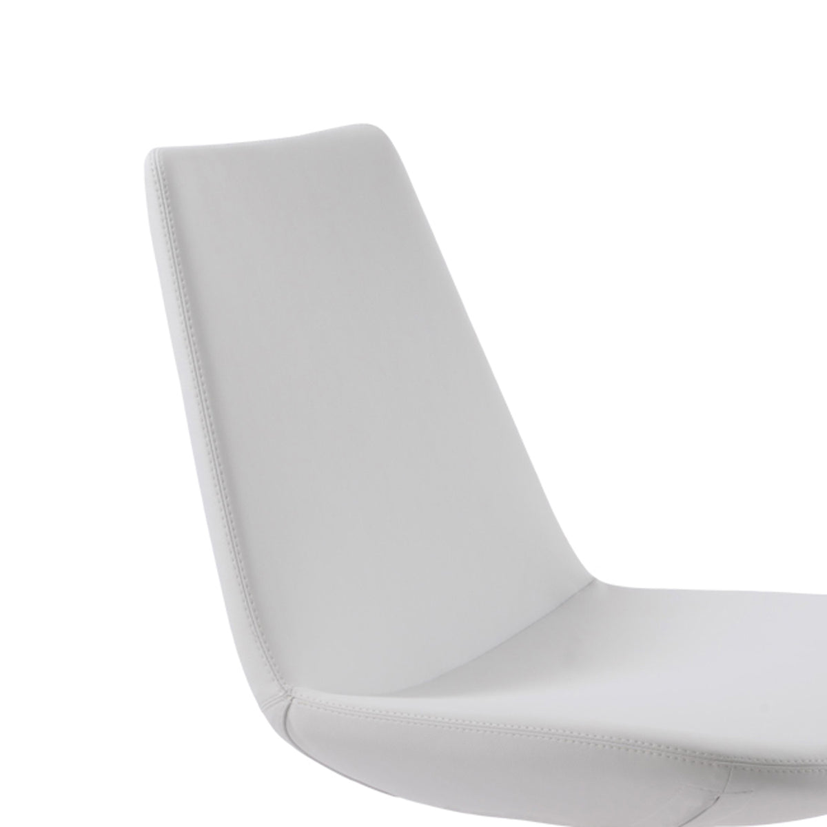 Eiffel Stick Swivel Chair-Fabric by SohoConcept, showing closeup view of stick swivel chair.