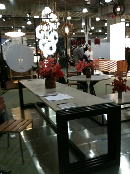 James De Wulf Engagement Dining Table by De Wulf, showing engagement dining table in live shot.