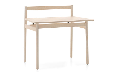 Ens Desk by Connubia - Bleached Beech Beechwood Frame/Bleached Beech Beechwood Top.