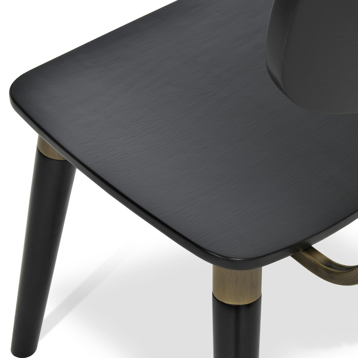 Esedra Chair by SohoConcept, showing closeup view of dining chair.