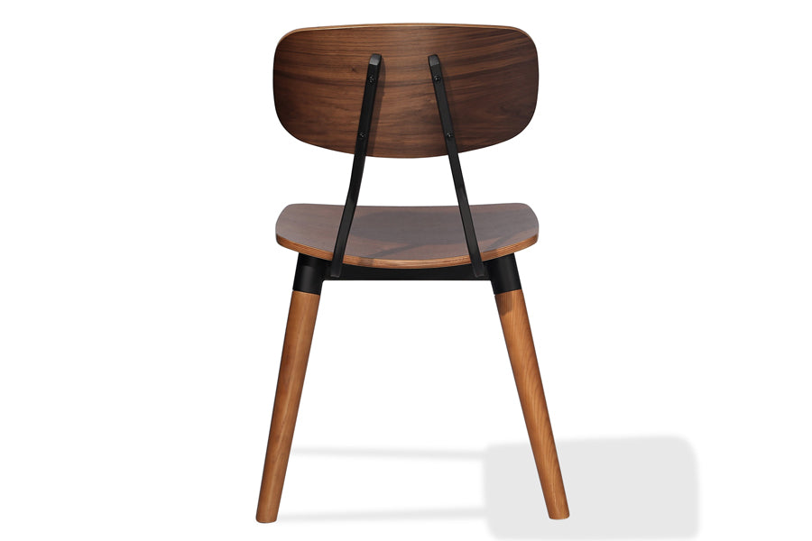 Esedra Chair by SohoConcept, showing back view of dining chair.