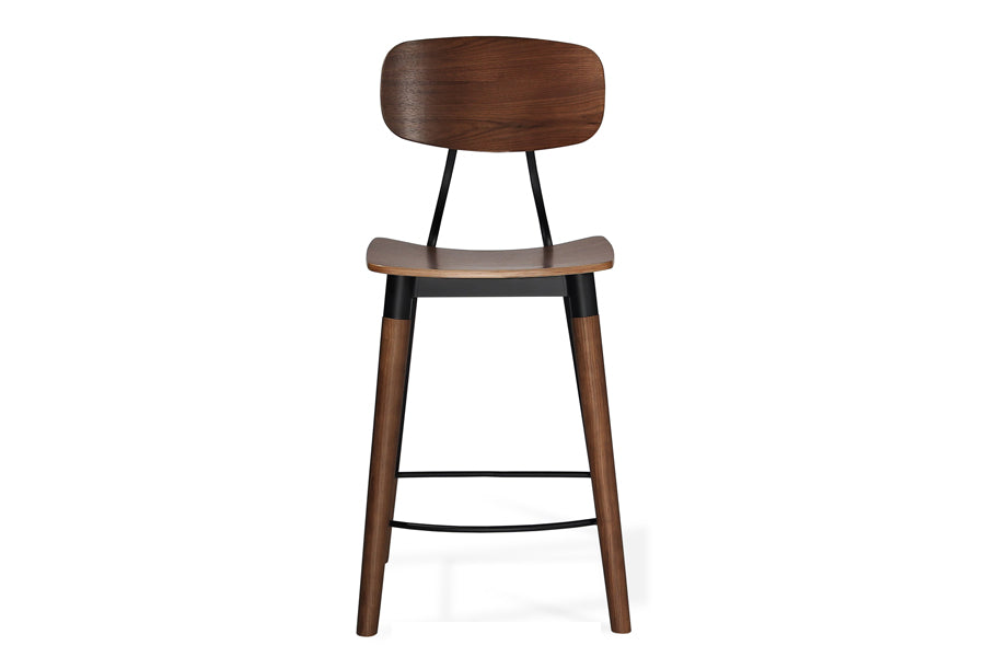 Esedra Stools by SohoConcept, showing front view of stool.