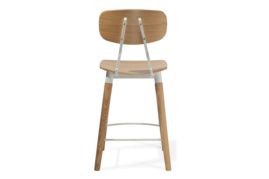 Esedra Stools by SohoConcept, showing back view of stool.