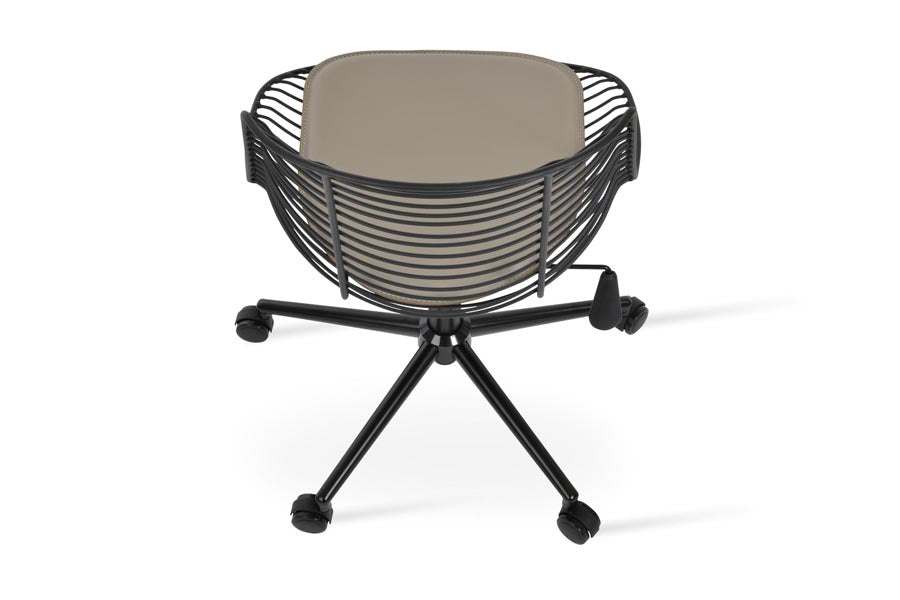 Tiger Office Chair by SohoConcept, showing back view of tiger office chair.