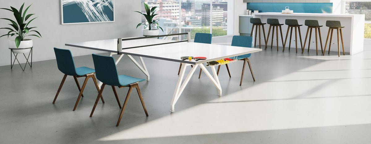 Eyhov 9FT Sport Conference and Ping Pong Table by Scale 1:1, showing eyhov 9ft sport conference and ping pong table in live shot.