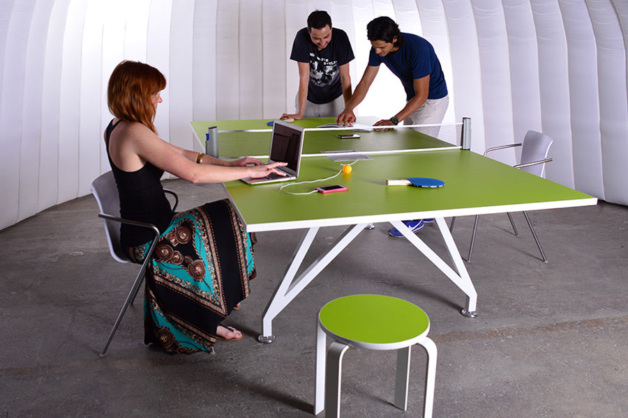 Eyhov 9FT Sport Conference and Ping Pong Table by Scale 1:1, showing eyhov 9ft sport conference and ping pong table in live shot.