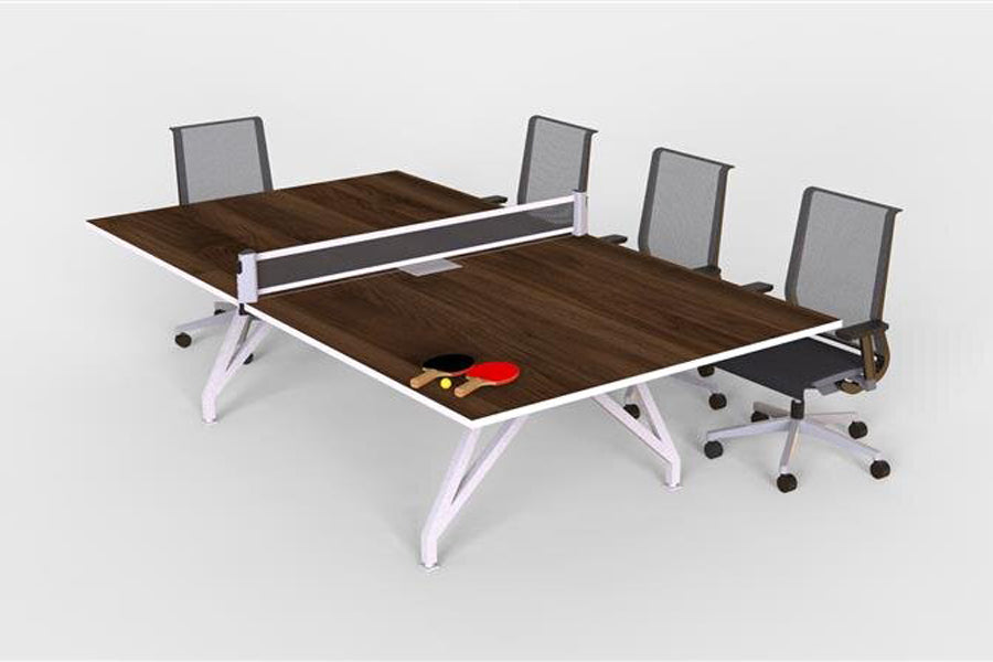 Eyhov 9FT Sport Conference and Ping Pong Table by Scale 1:1, showing eyhov 9ft sport conference and ping pong table in studio shot.