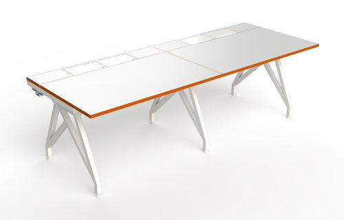 EYHOV Rail Duo 2 Person Side by Side Desk by Scale 1:1 - 96