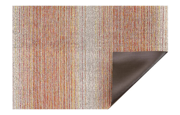 Fade Stripe Shag Floor Mat by Chilewich - sunrise Fade Stripe.