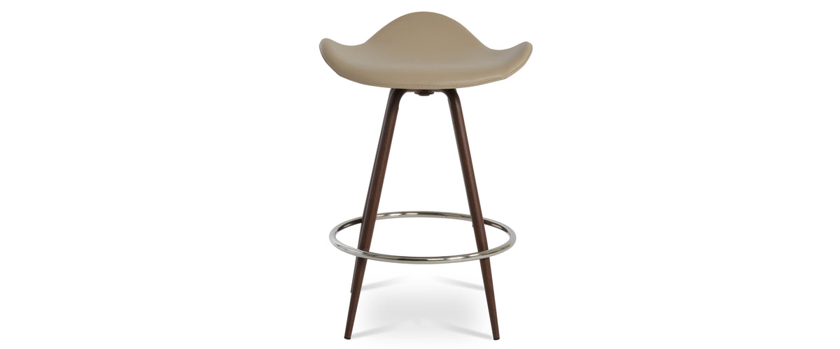 Falcon Max Swivel Stools by SohoConcept, showing front view of max swivel stool.