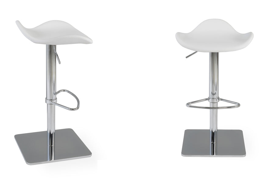 Falcon Half Piston Stool by SohoConcept, showing two piston stools together.