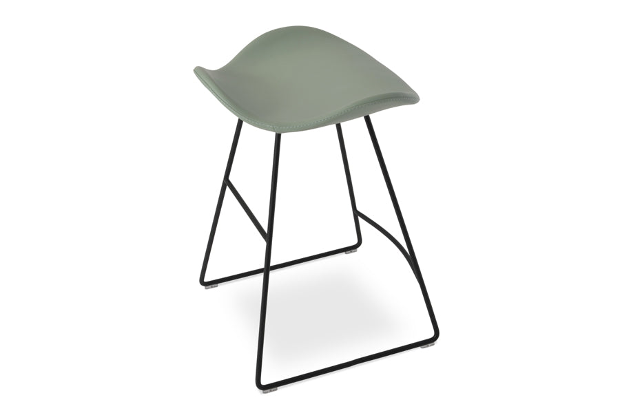 Falcon Wire Stools by SohoConcept, showing back angle view stool.