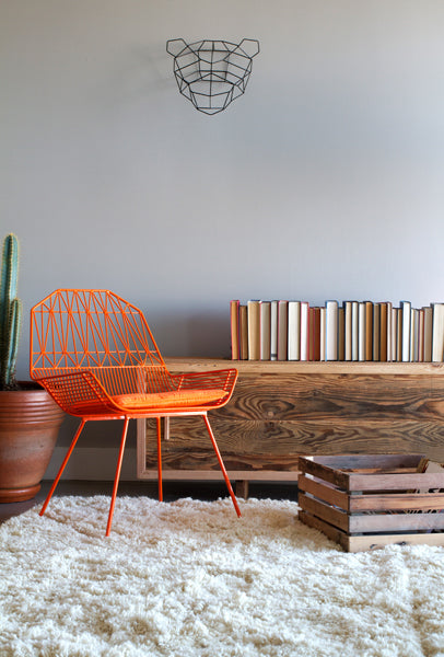 Farmhouse Lounge Chair by Bend, showing farmhouse lounge chair in live shot.