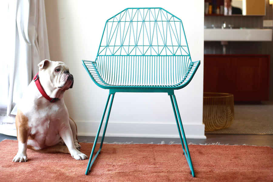 Farmhouse Lounge Chair by Bend, showing farmhouse lounge chair in live shot.