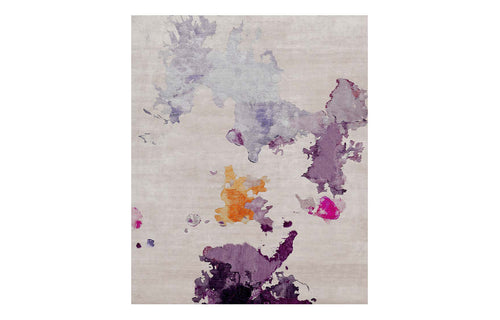 Fierozzo FO100 Rug by Second Studio - Grey & Multi Color.