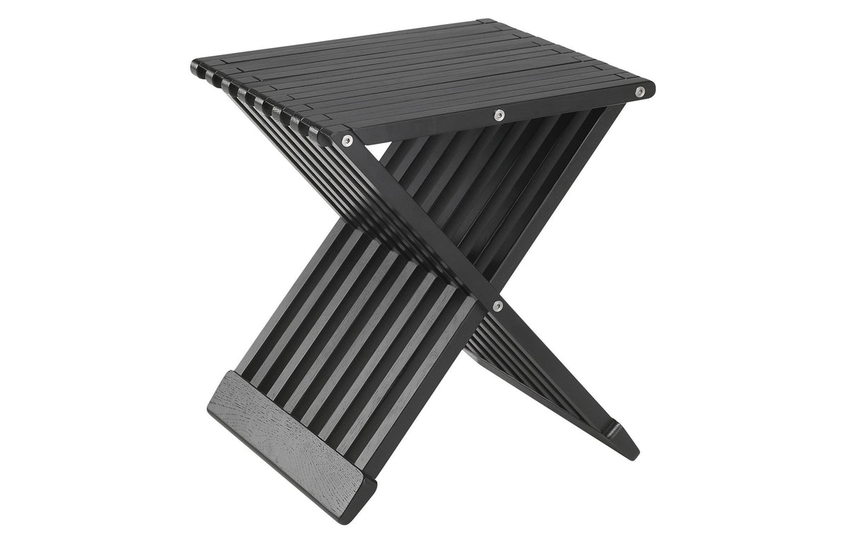 Fionia Stool by Skagerak - Black Oak Wood.
