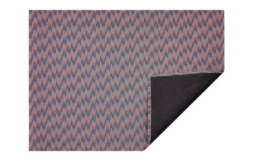 Flare Woven Floor Mat by Chilewich - Sunrise Flare Weave.