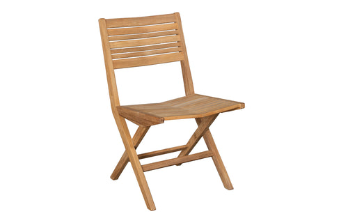 Flip Folding Teak Dining Chair by Cane-Line - No Cushion Set.