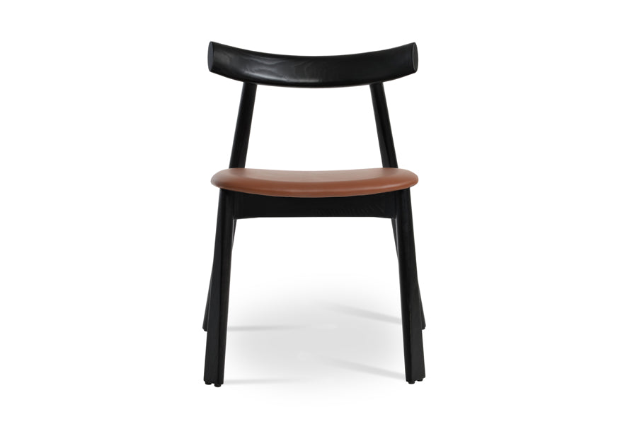 Florence Dining Chair by SohoConcept, showing front view of dining chair.