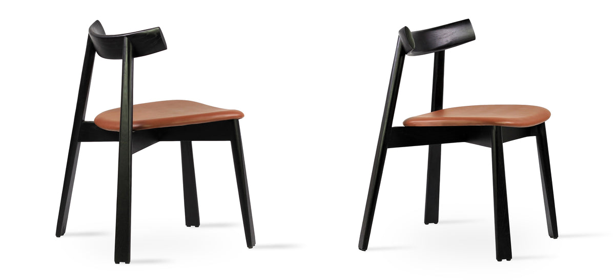 Florence Dining Chair by SohoConcept, showing two dining chairs together.