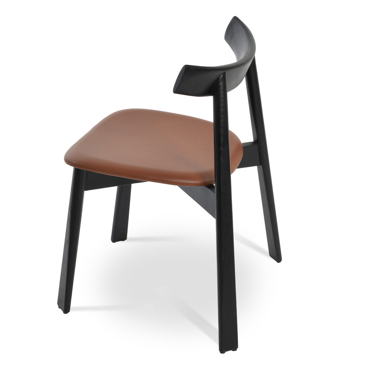 Florence Dining Chair by SohoConcept, showing back angle view of dining chair.