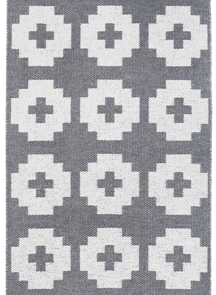Flower Soft Plastic Rug by Brita, showing closeup view of flower soft plastic rug.