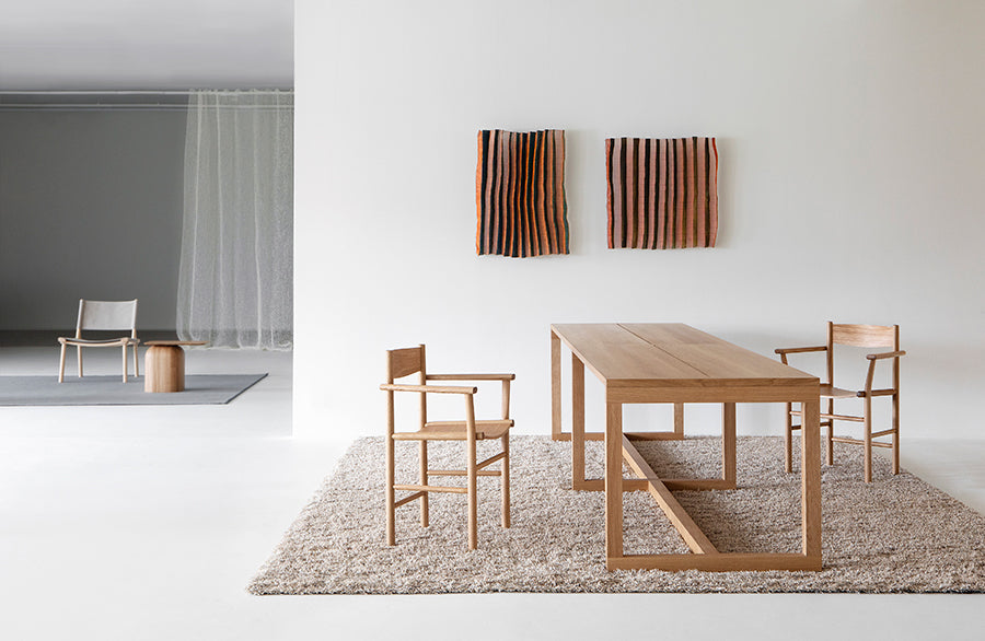 Frame Dining Table by Nikari, showing frame dining table in live shot.