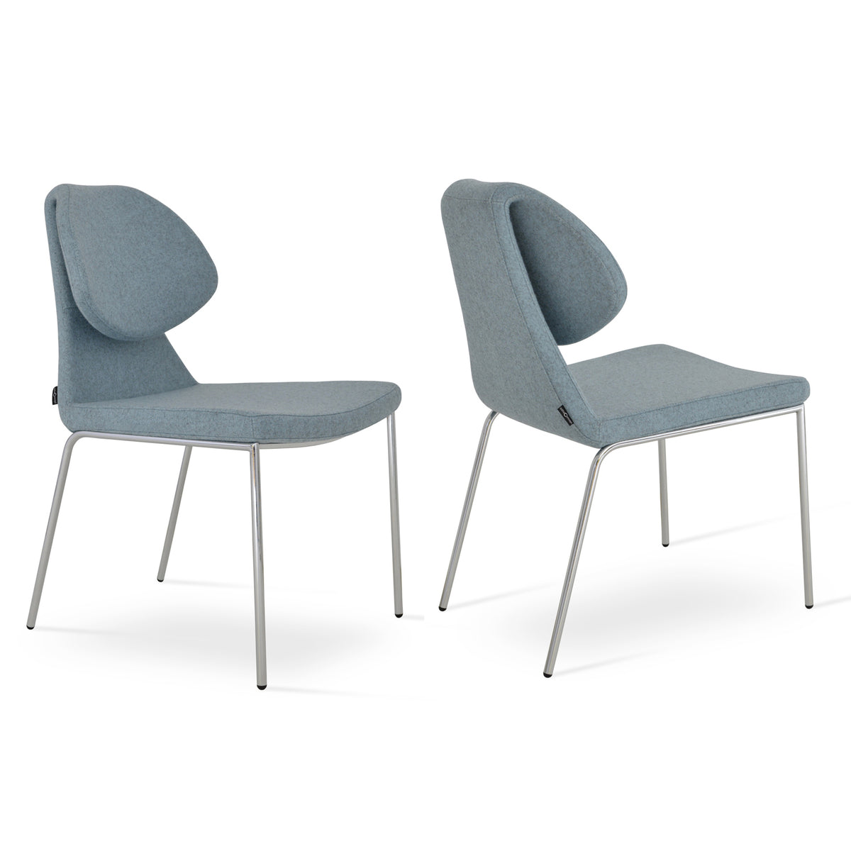 Gakko Dining Chair by SohoConcept, showing two dining chairs together.