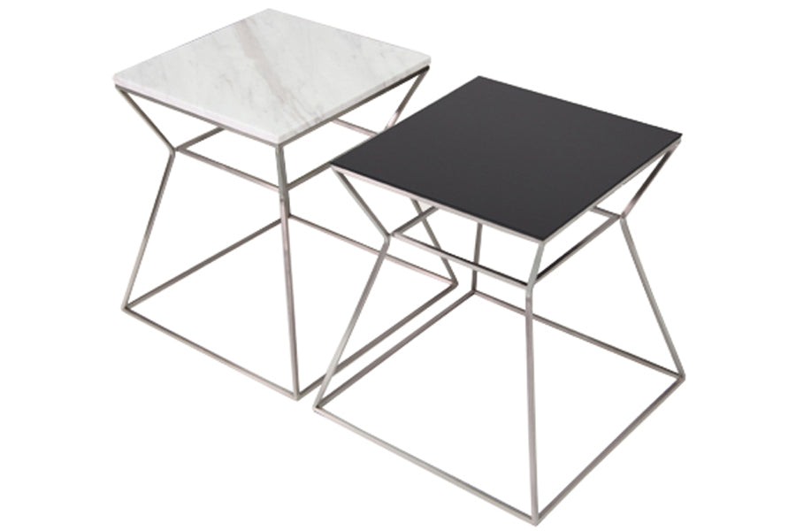 Gakko End Table by sohoConcept, showing top view of the table.